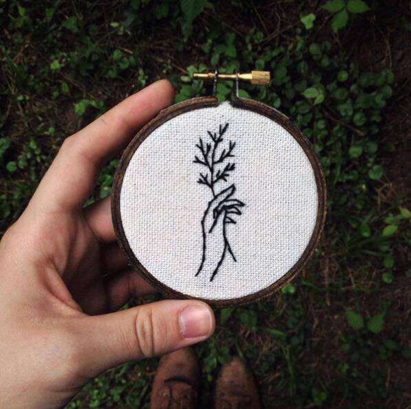 Appreciation of creative handmade DIY perfect embroidery handmade products