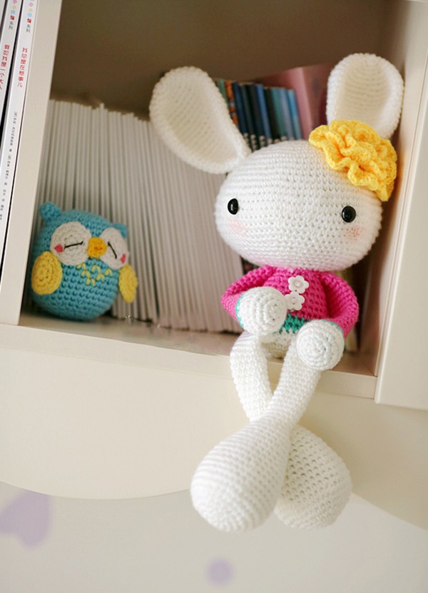 Little Rabbit’s creative handmade DIY crochet products