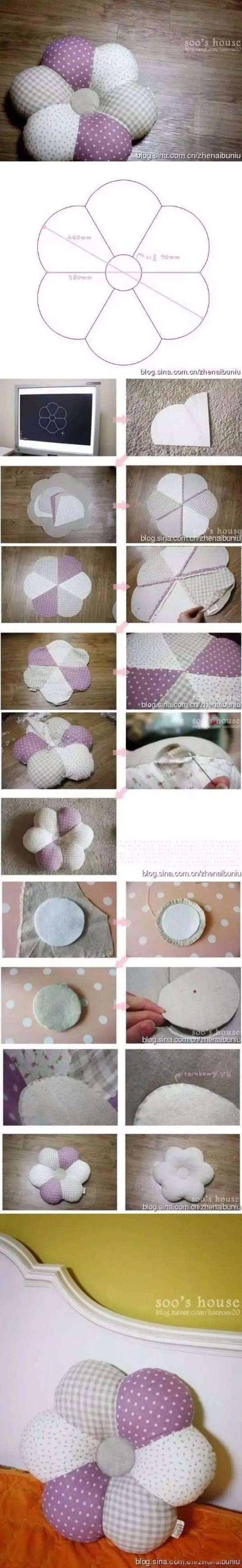 You can use scraps of old clothes to make what you want, and you don’t have to buy pillows anymore! (Attached are 12 tutorials)