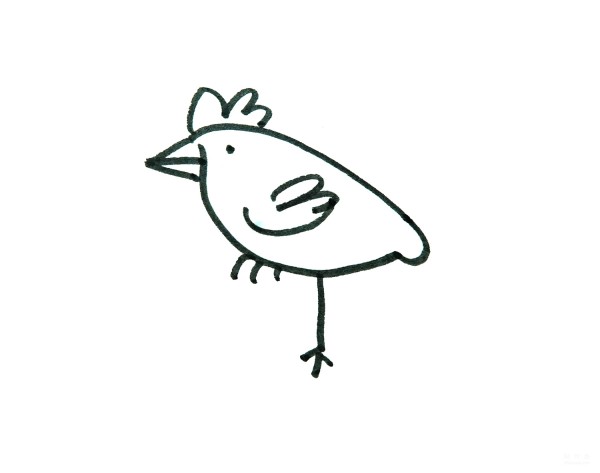 Learn to draw simple drawings, chicks, chicks, jijijiji