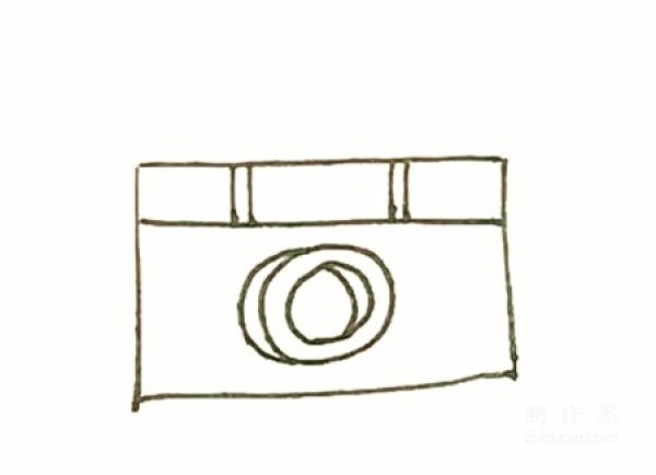 Learn to draw simple drawings, camera simple drawings