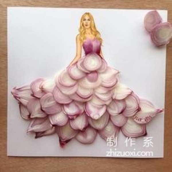 The most beautiful onion and garlic skirt