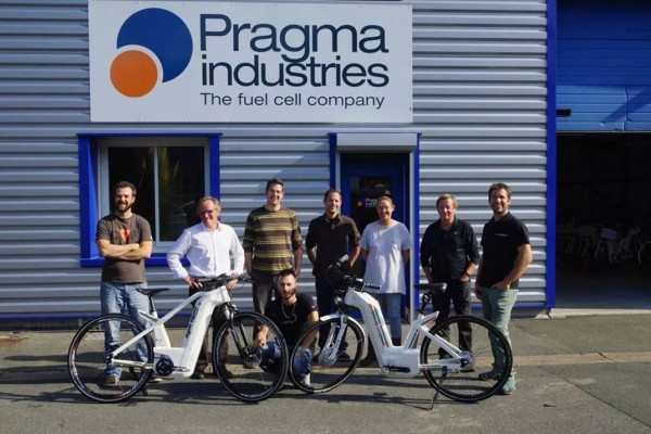 The worlds first hydrogen fuel electric bicycle