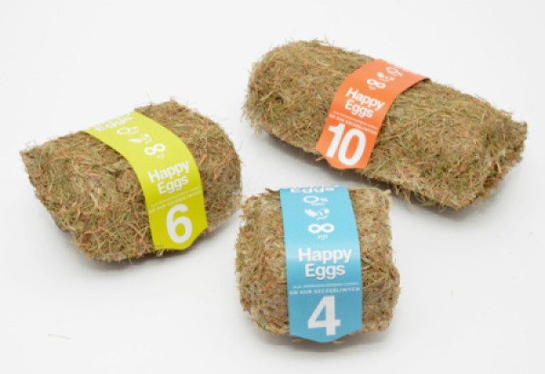 Alternative hay egg cartons