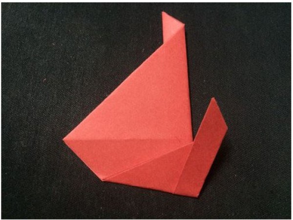 Simple origami for children How to fold tropical fish