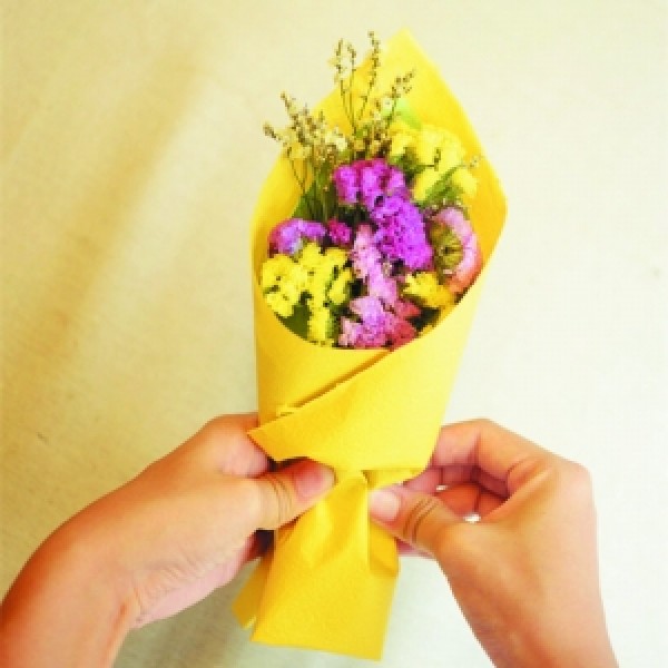 Simple bouquet creative handmade gift tutorial for Teachers' Day