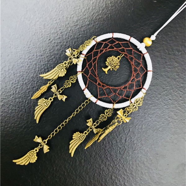 Childrens parent-child handmade DIY paradise creative knitting works--Dream Catcher