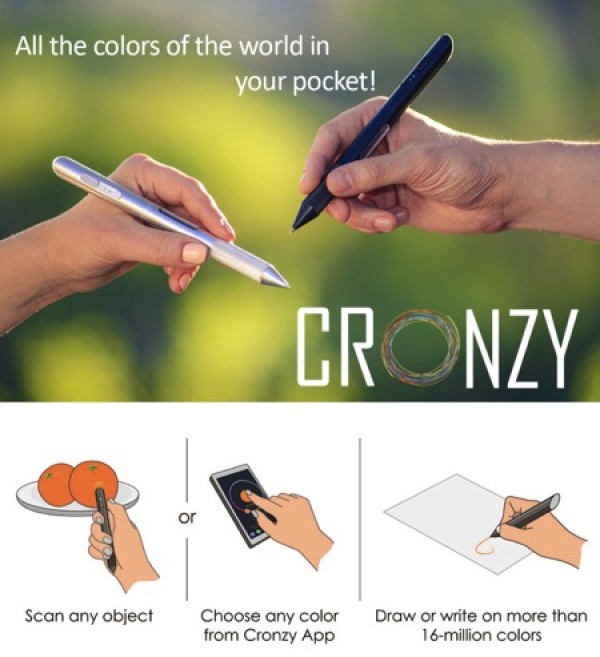 Cronzy Pen smart pen: comes with 16 million colors