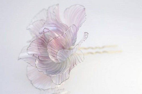 Exquisite dreamy flower hairpin