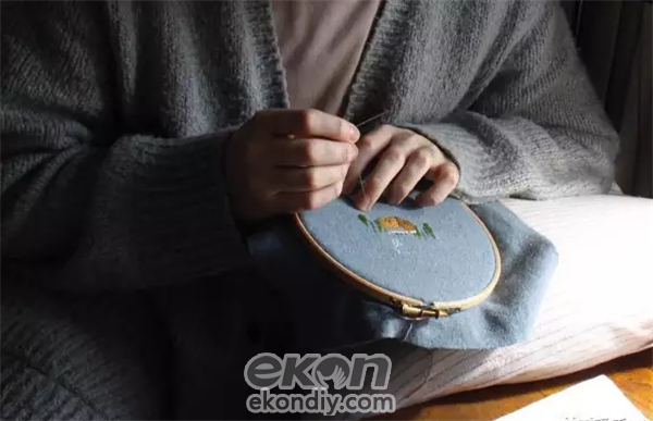 DIY handmade shop takes you to learn about this British man who loves rose embroidery