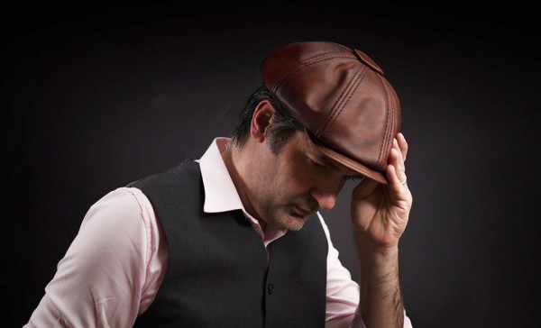 How to Make a Handmade Leather Newsboy Hat