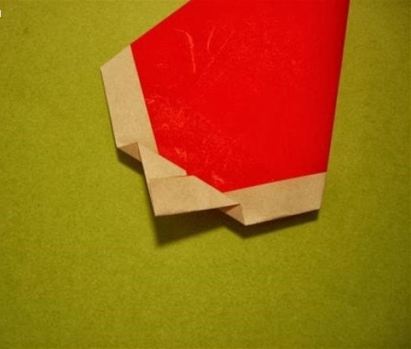 Santa Claus origami tutorial