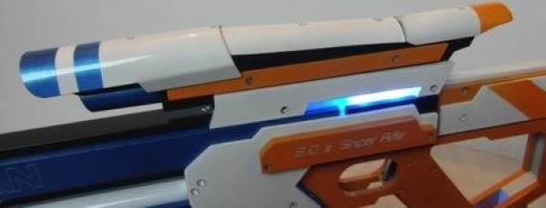 Realistic laser sniper gun