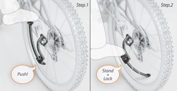 bicycle brace lock