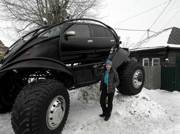 Russian giant car