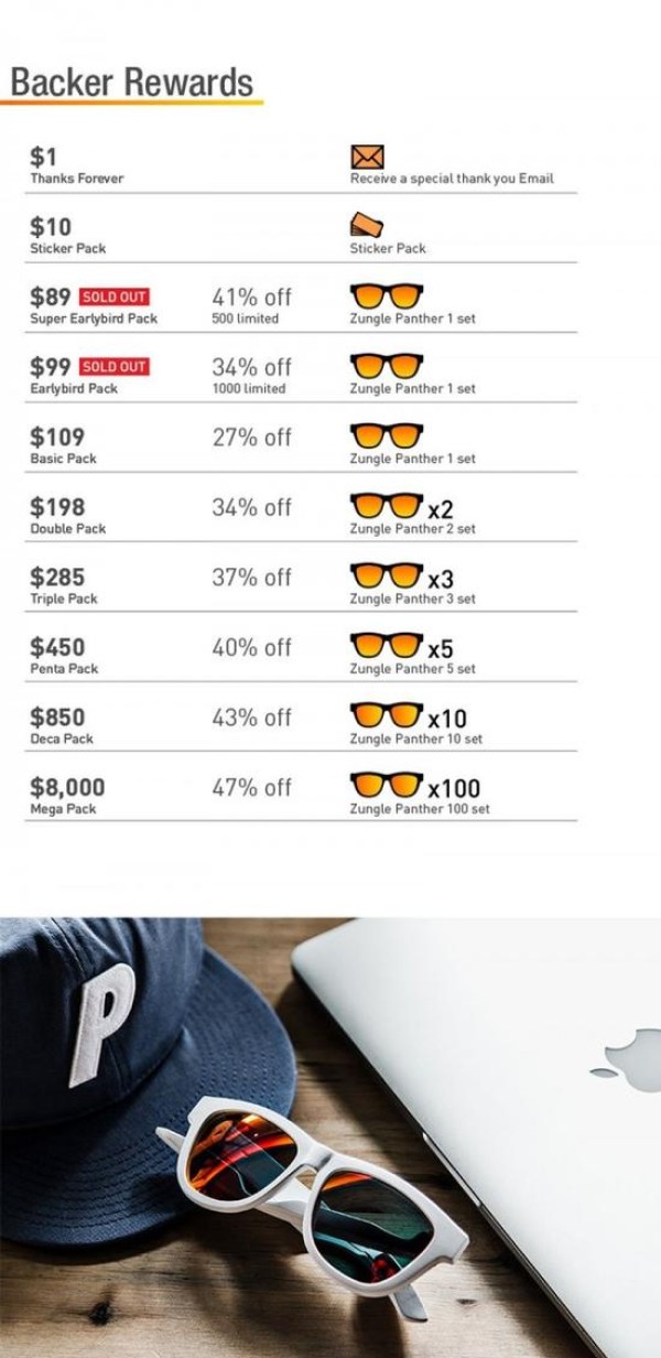 Zungle sunglasses have bone conduction technology and can listen to music and make calls