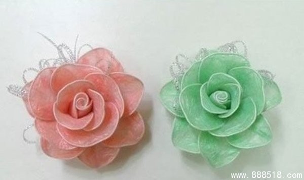 Colorful creative and elegant DIY rose screen flowers