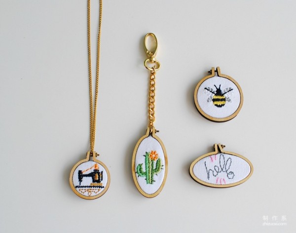 Beautiful mini embroidery works