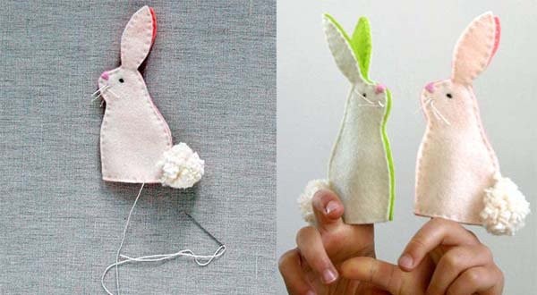 Cute bunny finger cot