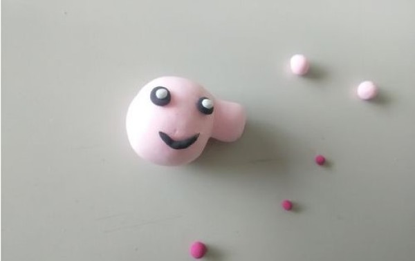 Ultra-light clay tutorial for children How to make Peppa Pig’s Mummy Pig