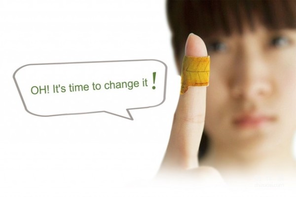 Leaf Band-Aid is not only beautiful but also smart