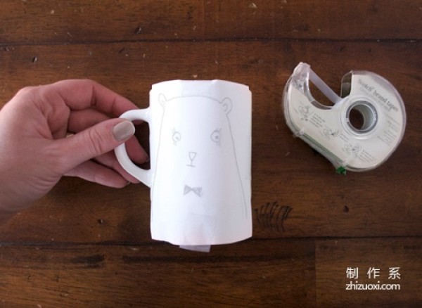 Tutorial on DIY Han Bear Cup as a Handmade Gift