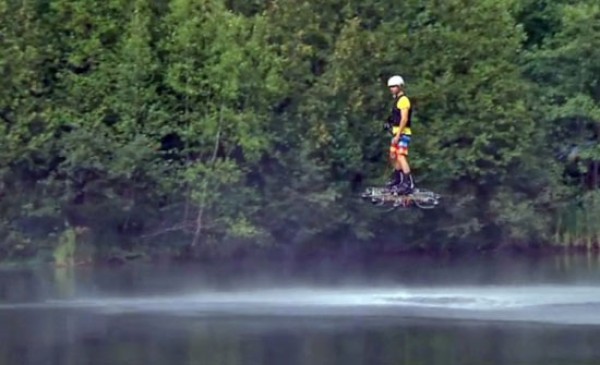 Omni Hoverboards wind powered flying skateboard