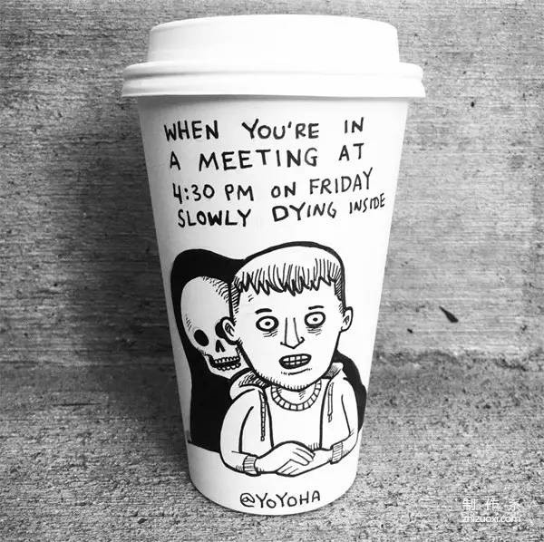 When an illustrator meets coffee!