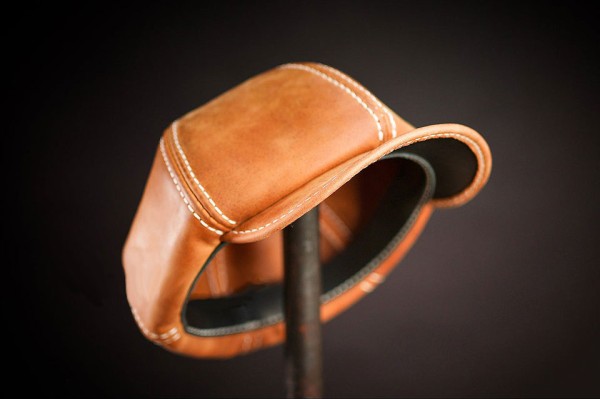 How to Make a Handmade Leather Newsboy Hat