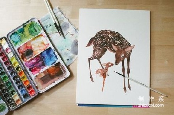 Oanabefort’s fresh watercolor paintings