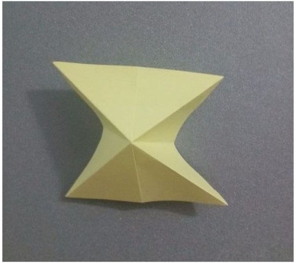 DIY childrens origami folding method of big-headed fish