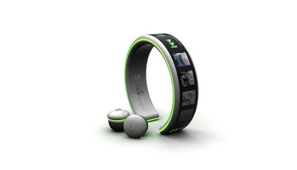 Concept bracelet touch MP3