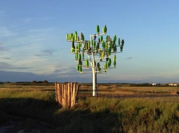 Artificial Wind Power Tree