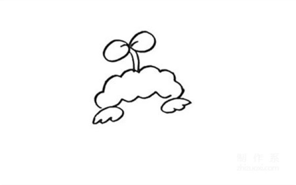 Learn to draw simple drawings, simple drawings of slow sheep