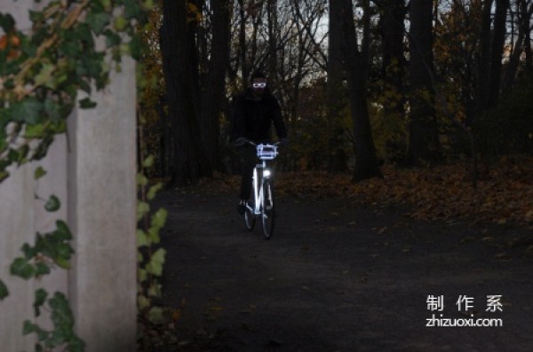 Fluorescent bicycle