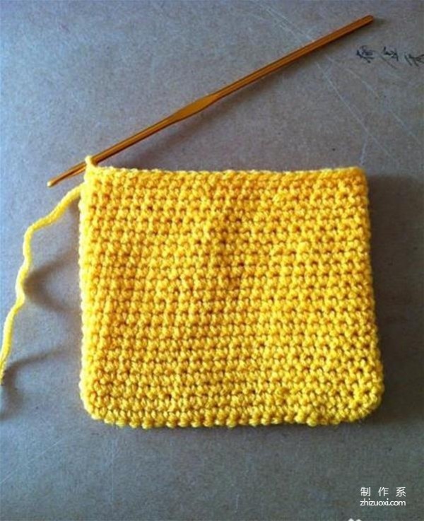 Hand crochet to create a beautiful small change bag