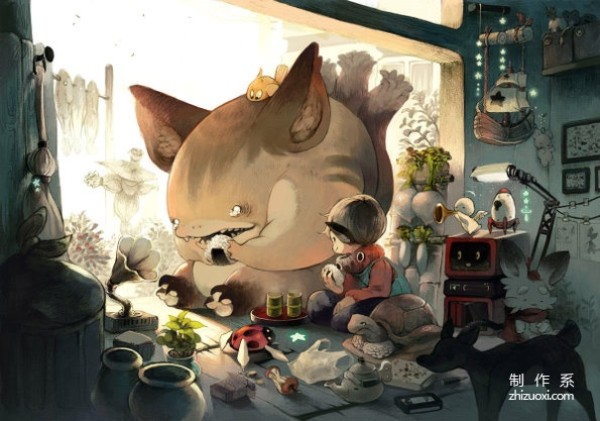 Like a fairy tale - works by Japanese illustrator MINATO