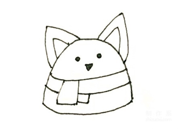 Learn to draw simple drawings, cute corgi drawings