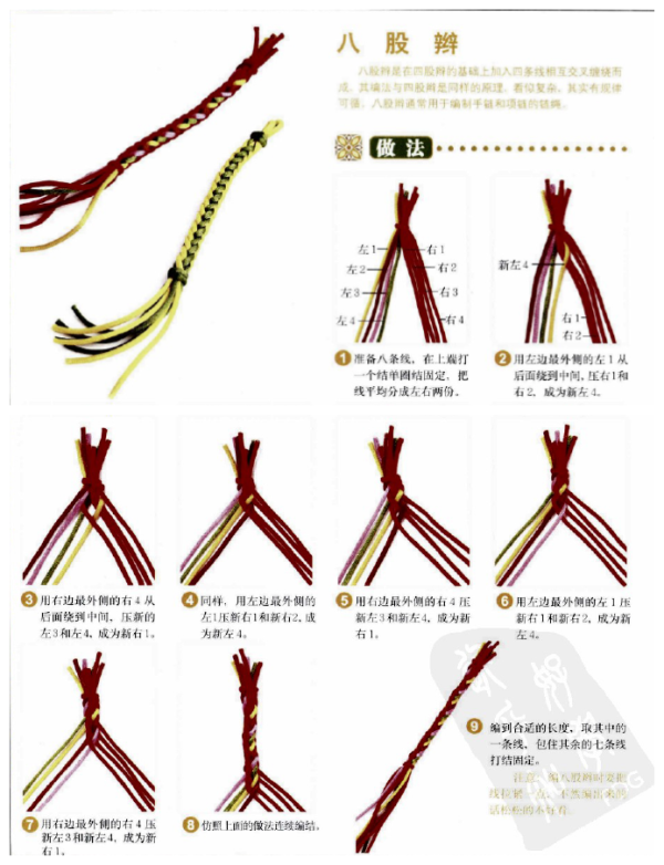 The most complete basic method of weaving a rope bracelet in history!