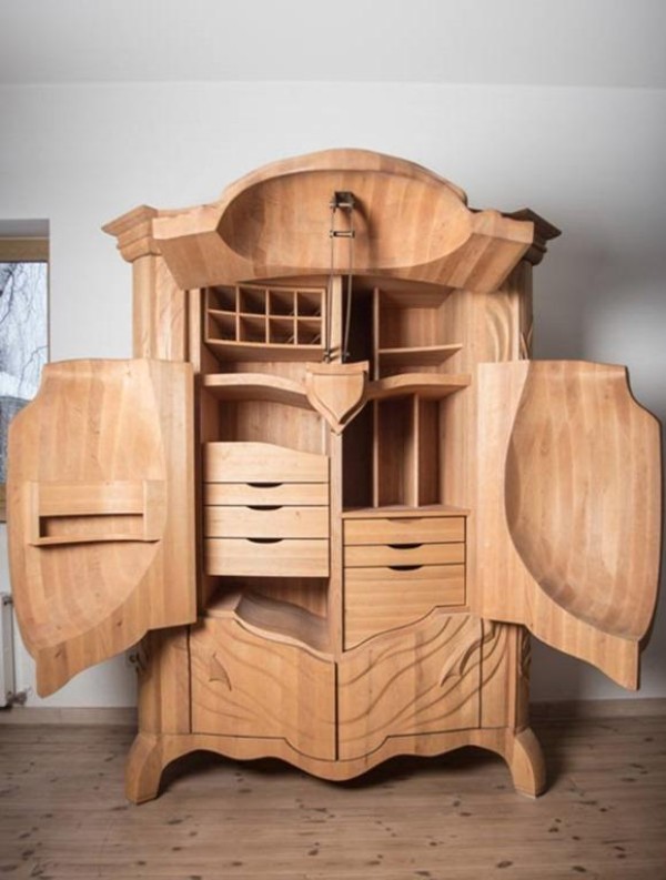 Stunning beetle cabinet