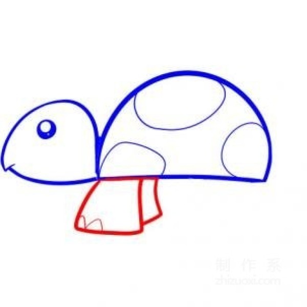 Learn to draw simple strokes, little turtle