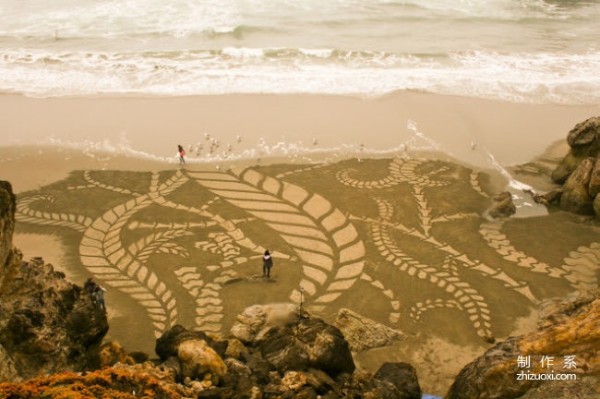 Amazing sand art