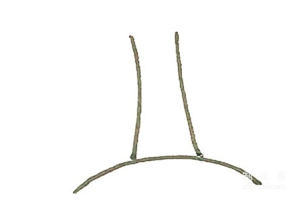 Learn to draw simple drawings, color simple drawings of willow trees