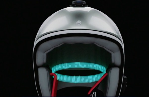 Domio Pro is an artifact that turns your helmet into a speaker