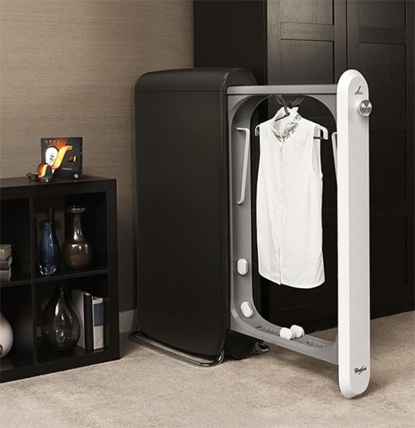 Quick wrinkle and odor removal dry cleaning machine—SWASH