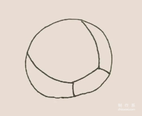 Learn to draw simple drawings, volleyball simple drawings