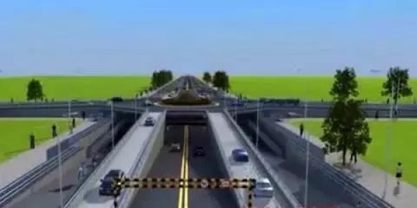 Uncle designs a new overpass that can effectively improve traffic efficiency by 10 times