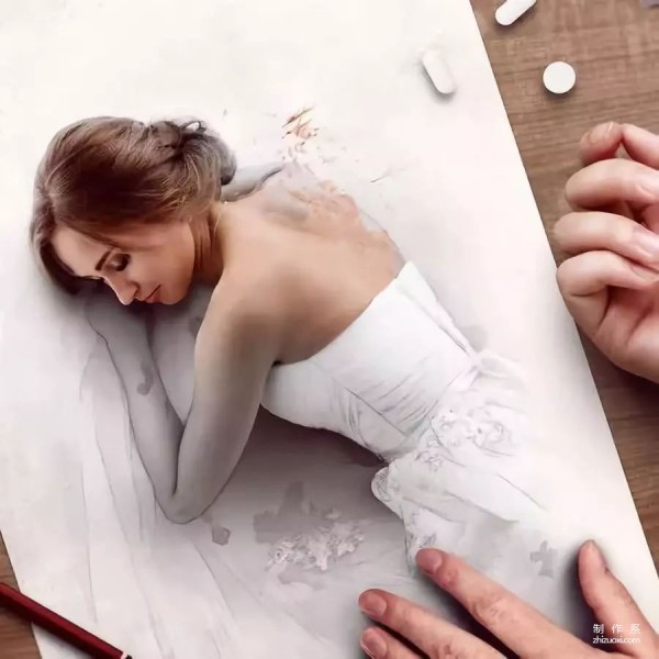 Stunning 3D paintings give people an exciting visual experience