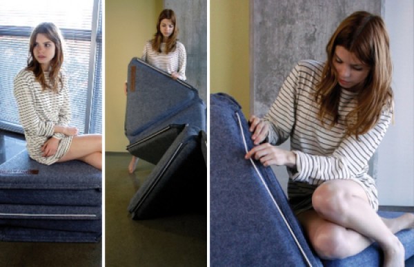 Multifunctional triangle combination blanket