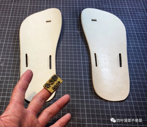 Making basic leather flip-flops (with drawings)